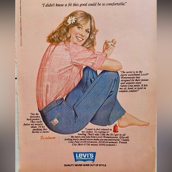 Vintage Original 70s Levi’s Stratus Light Blue Flare Jeans - Picture 16 of 16